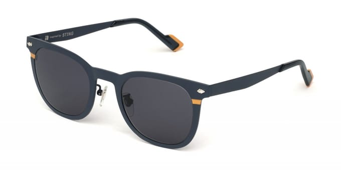 Sting SST522 Blu opaco c/parti colorate 49/23/145 MAN Zonnebrillen