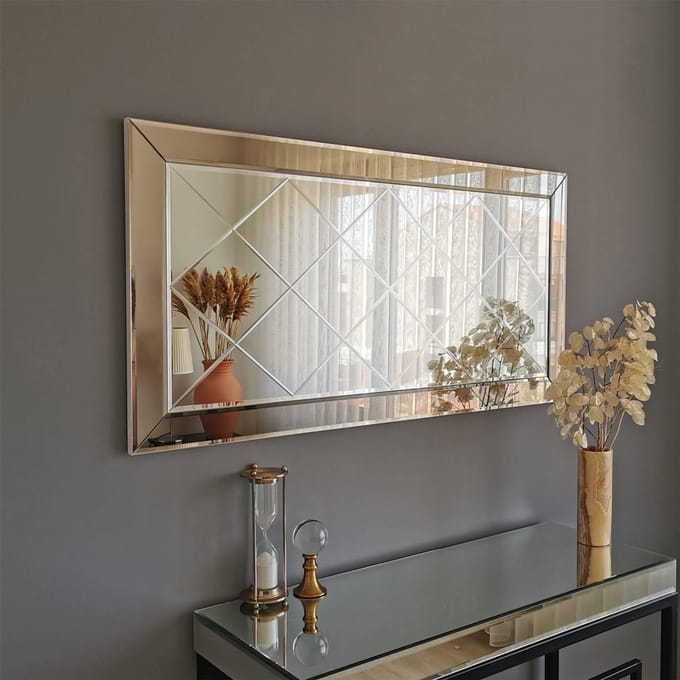 Wandspiegel Cecilia horizontaal | Mioli Decor