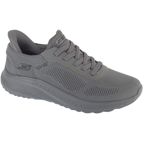 Skechers Slip-Ins: BOBS Squad Chaos - Solid Step,slip-ins, Mannen, Grijs, Sneakers, maat: 41