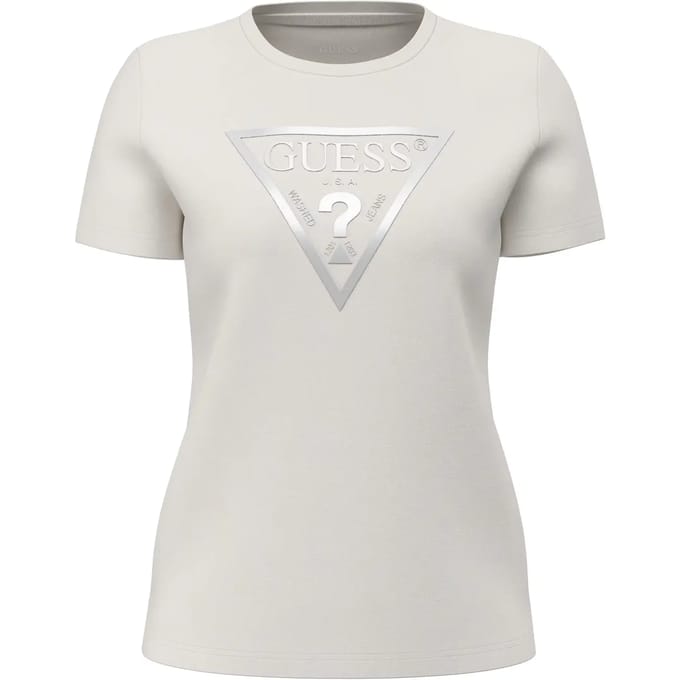 T-shirt dames Guess New Cn Basic Triangle