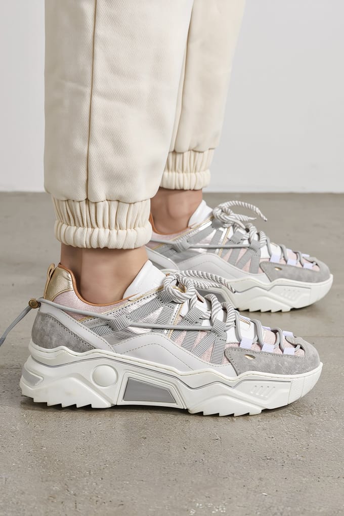 DWRS label Orion Grey / Silver Taglia: 36 | Sneakers Outlet | Donna | Grigio