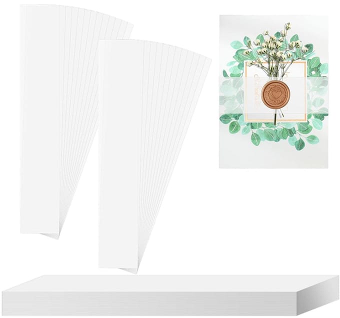 Dailygoods- Buikband 30 Stuks - Decoratieve Papieren Stroken - 31 x 4