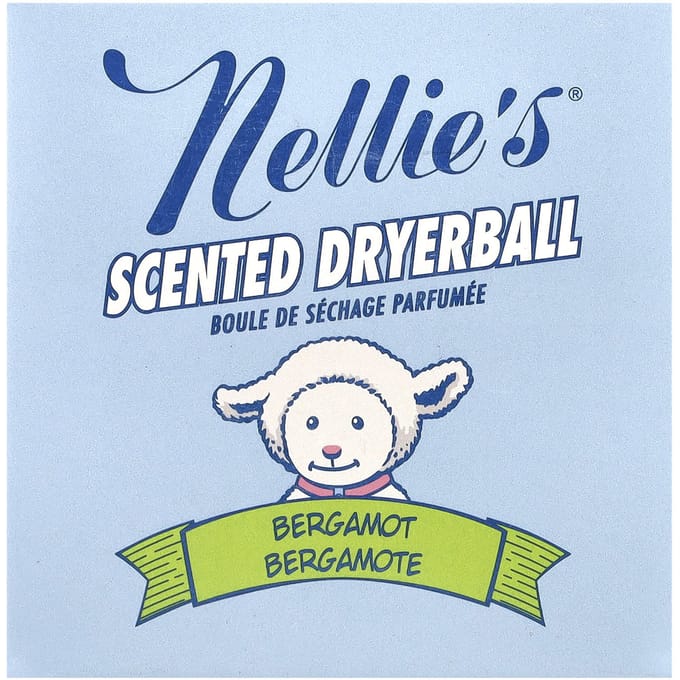 Nellie'S, Geur Drogerballen, Bergamot, 1 Drogerbal white