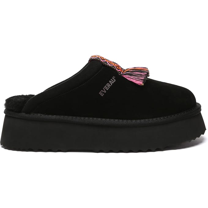 EVER AU Australië Dames Caspian Platform Schapenvacht Slippers