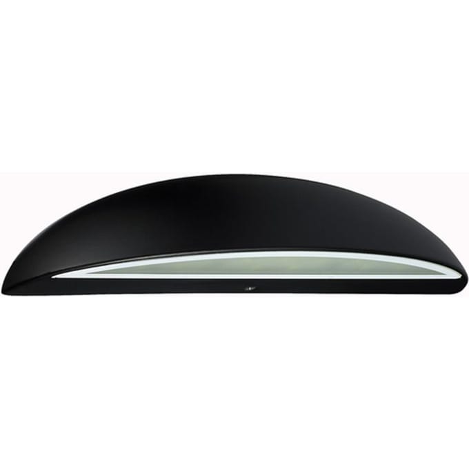Applique Murale - LED - 3W - Aluminium - IP44 - Extérieur noir