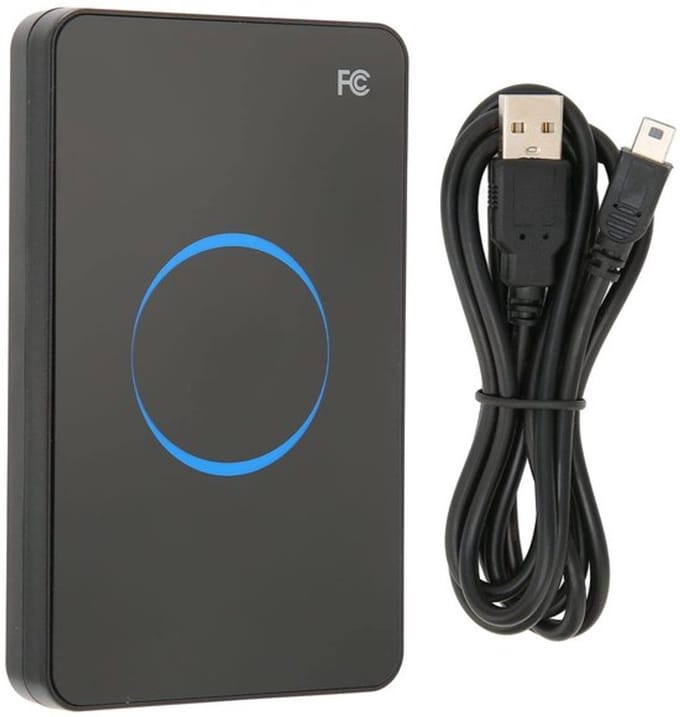 VT Goods - USB NFC-lezer - ID-kaartlezer - Plug-and-play Snel Lezen