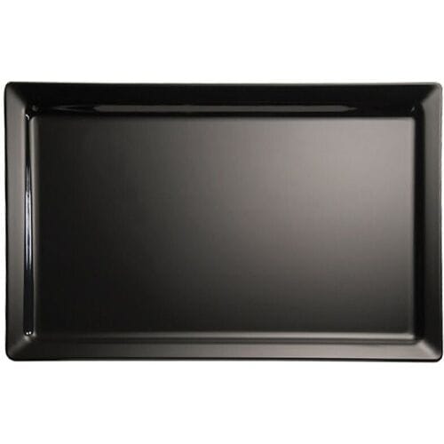 GGM Gastro (6 Stück) GN-Tablett 1/2 - PURE - Melamin - Höhe: 30mm - Weiß