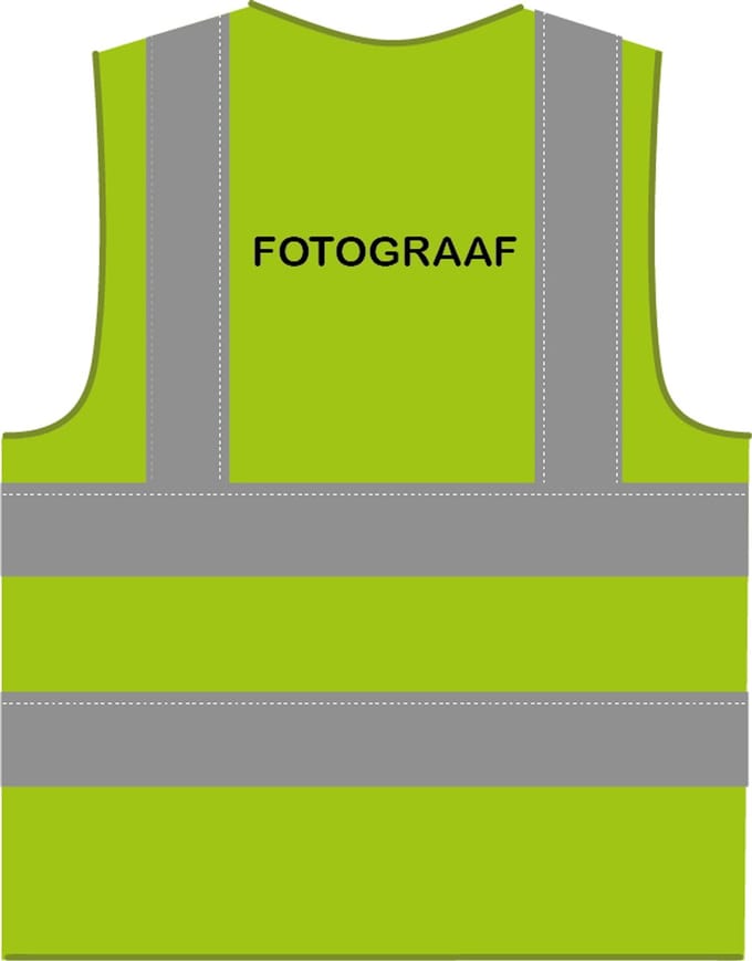 Fotograaf hesje RWS limoengroen