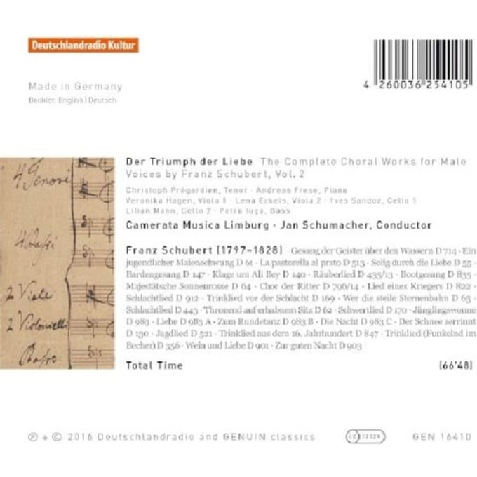 Der Triumph Der Liebe - Franz Schubert