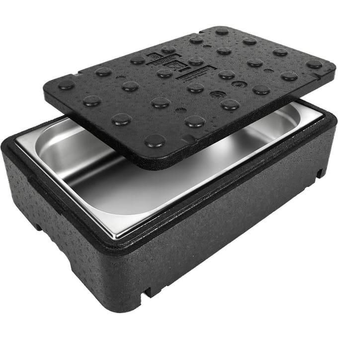 Arpack GN Serie - Thermobox - 600x400x166mm - Piocelan - Zwart