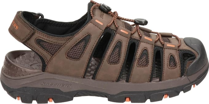 Skechers Tresmen Sandalen - Bruin Outseen