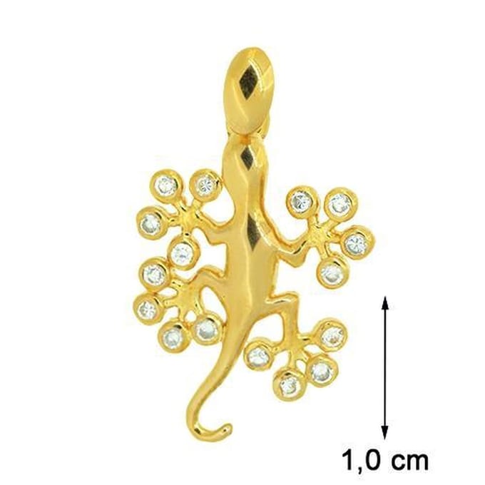 Blinx Jewels Vergulden Hanger Salamander