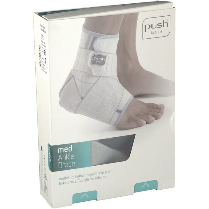 Push Med Enkelbrace - Maat: 5 (38-41 cm) - Zijde: Rechts