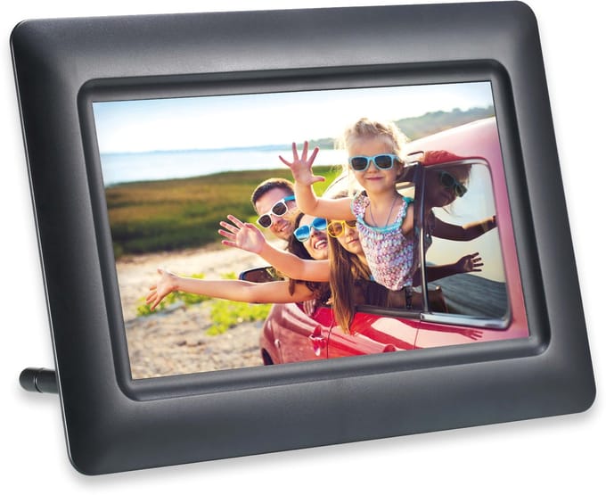 Agfa APF700 7 inch Digital Photo Frame Black
