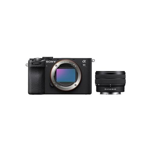 Sony Systeemcamera A7C II + Allround lens 28 - 60 mm Zwart