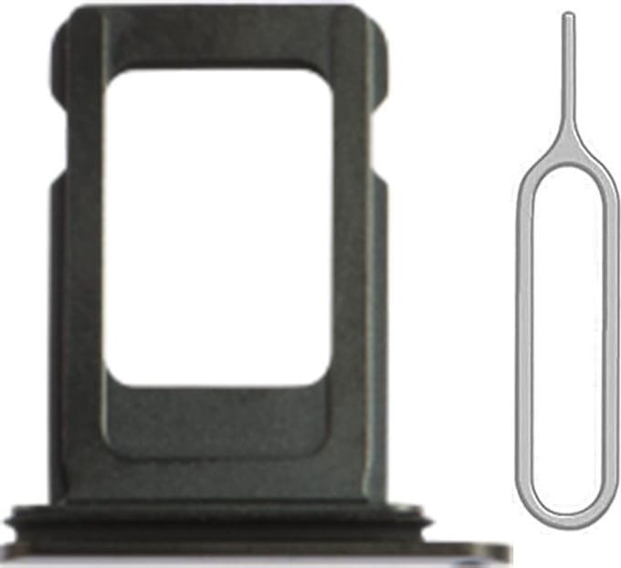 SIM-kaarthouder iPhone 11 Pro/Pro Max – Premium – Zwart