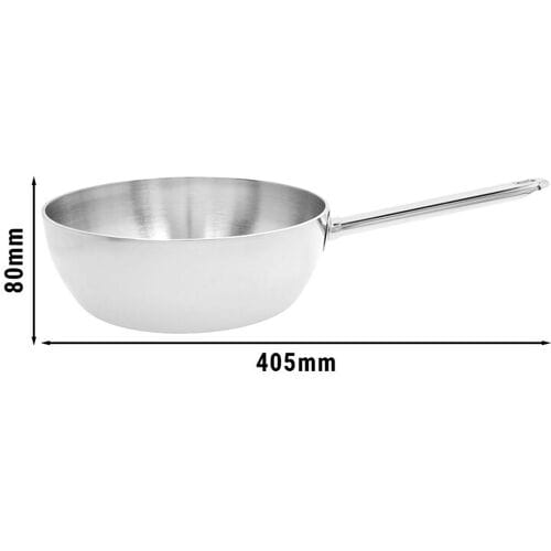DEMEYERE APOLLO 7 - Sauteerpan - Conisch - Ø 220mm - RVS