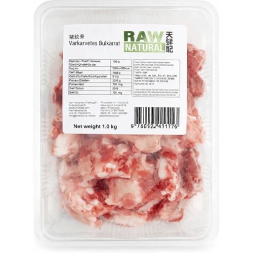 Raw Naturals Raw Natural Varkenskraakbeen - 1 kg