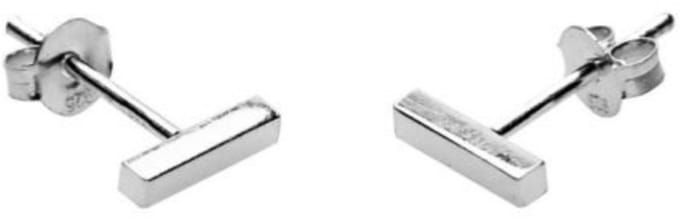 Karma Symbols oorbel TUB02S Tubes Square