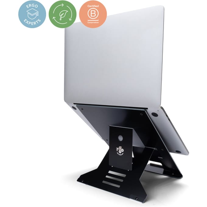 Laptopstandaard R-Go Riser Documenthouder
