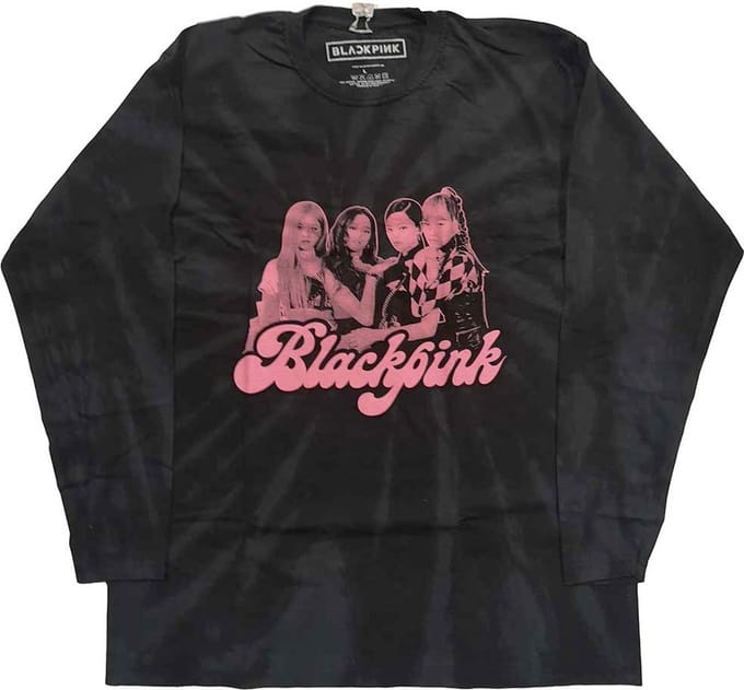 Blackpink - Photo Longsleeve shirt - L - Zwart