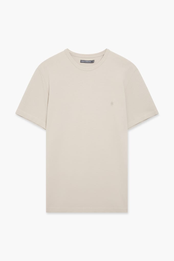 French Connection Popcorn Stone Taglia: M | Magliette basic Outlet | Uomo