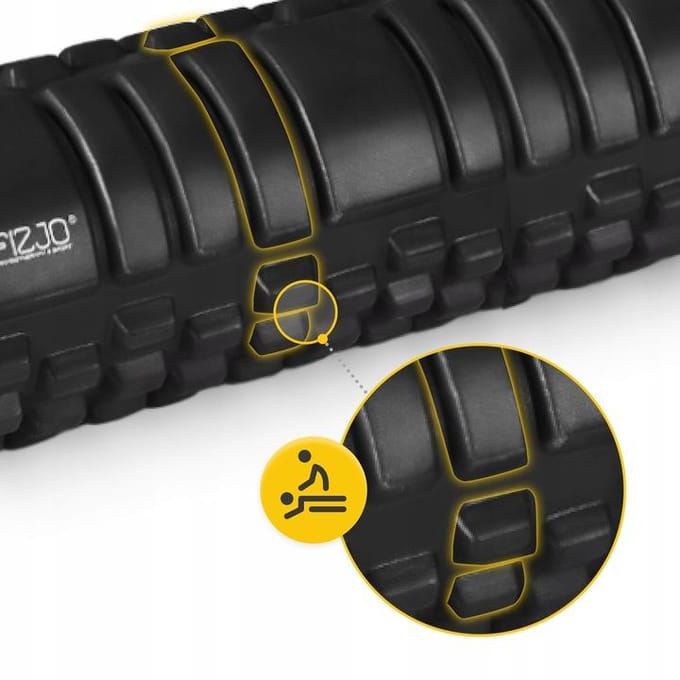 4FIZJO Massageroller 45cm EVA - Hardschuim voor Spierherstel