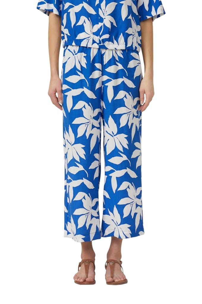 s.Oliver - female - Gestructureerde broek met elastische tailleband