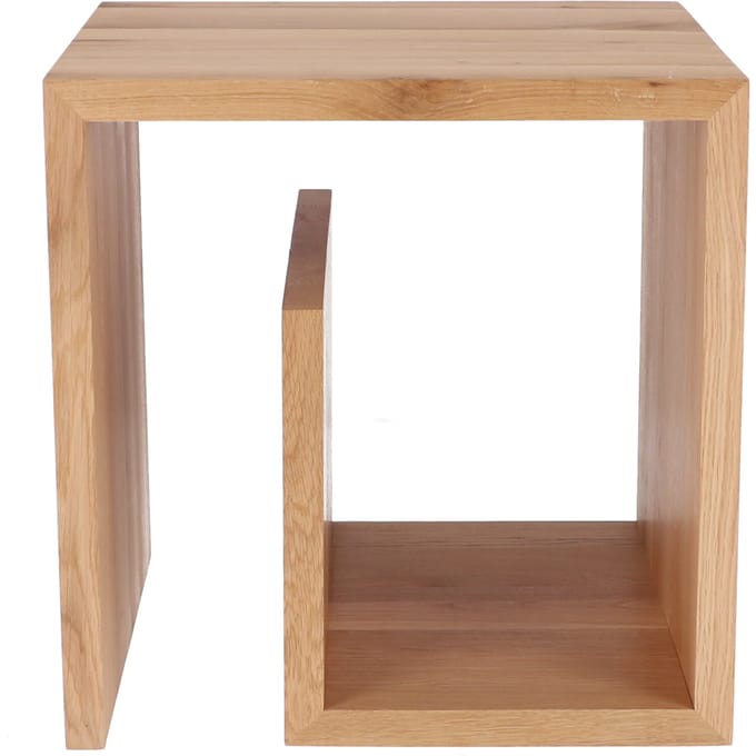 Jan Kurtz - Cubus tafel - Cubus G - bruin