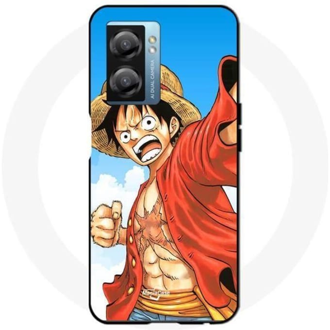 Oppo A77 5G hoesje Monkey D Luffy film uit één stuk