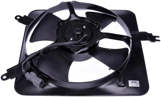 Radiateur Ventilator - Koelventilator Motor - Motor Koelen - Directe Pasvorm - 50.8 x 15.24 x 45.72 cm - Zwart