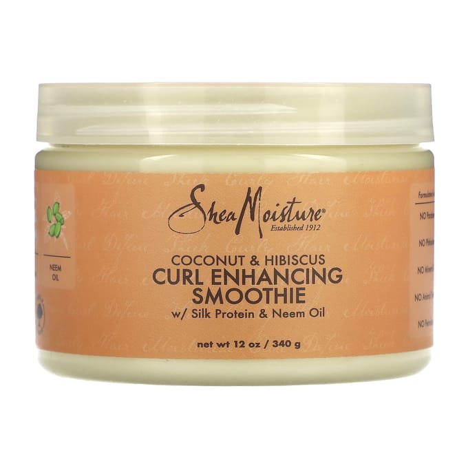 SheaMoisture, Curl Enhancing Smoothie, Coconut & Hibiscus, 12 oz (340 g) beige