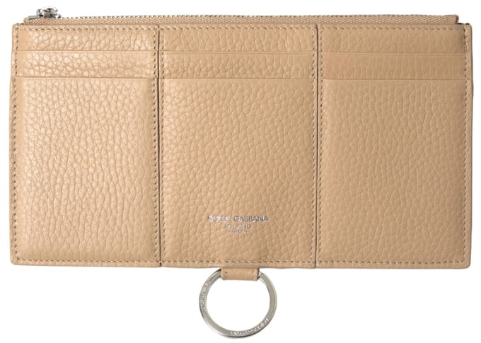 Kruisbodystijl Portemonnee van Pebble Grain Leer