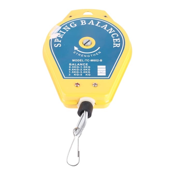 Veerbalancer Instelbare Spanning IJzer Roestvrij Staal Gereedschapshouder Hangende Uitrusting 3.3 tot 6.6lb