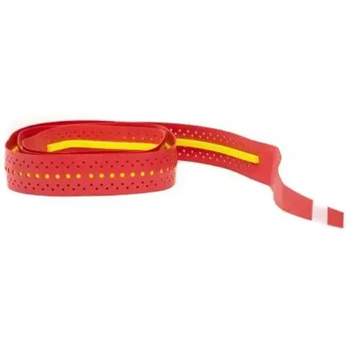 Shockout DUAL Pro Grip + Overgrip Padel |Rood / geel