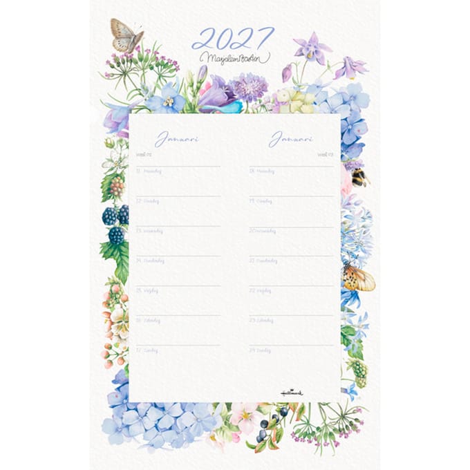 Schildkalender 2027 Marjolein Bastin 210x340mm nederlands