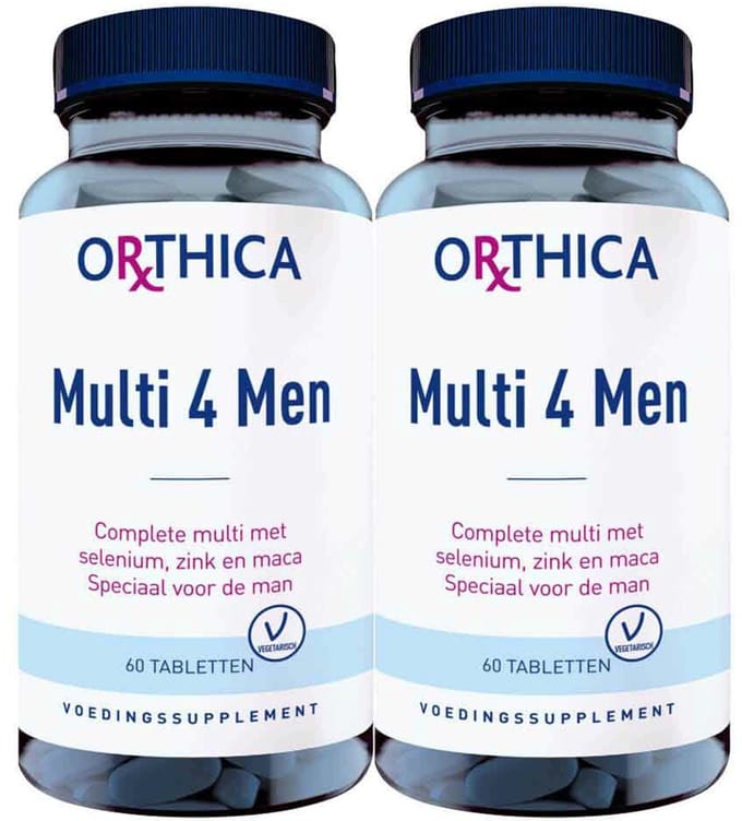 Orthica Multi 4 Men - 2 x 60 tabletten - Voordeelverpakking
