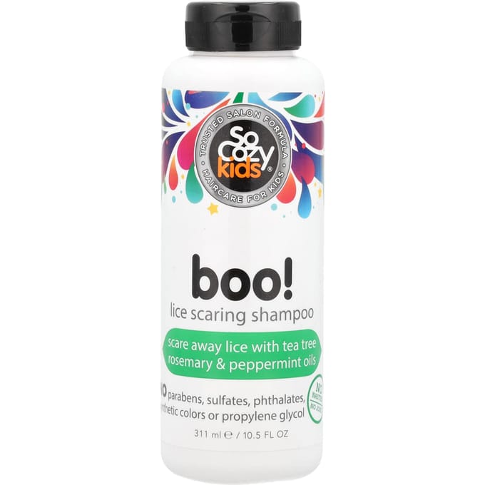 Les enfants, Bouh ! Shampoing Anti-Poux, 10,5 fl oz (311 ml)