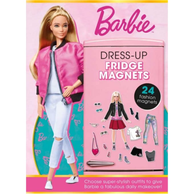 Barbie Dress-Up Accessories Koelkastmagneten – 24 stuks