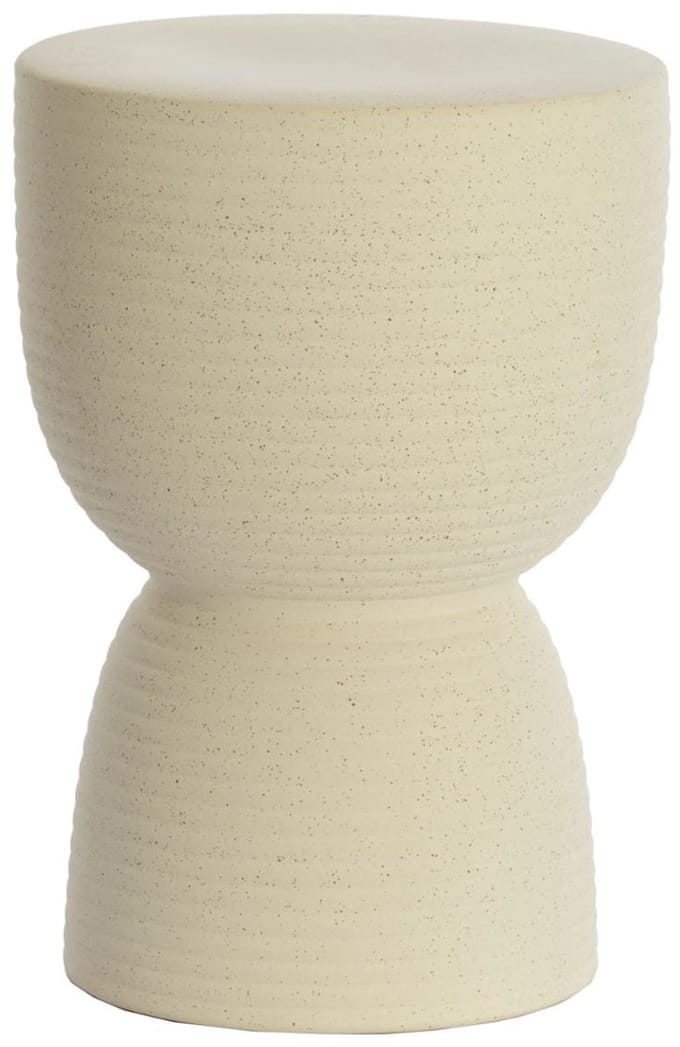 Light & Living Bijzettafel Finca - Wit - 28.5x28.5x42cm - Modern