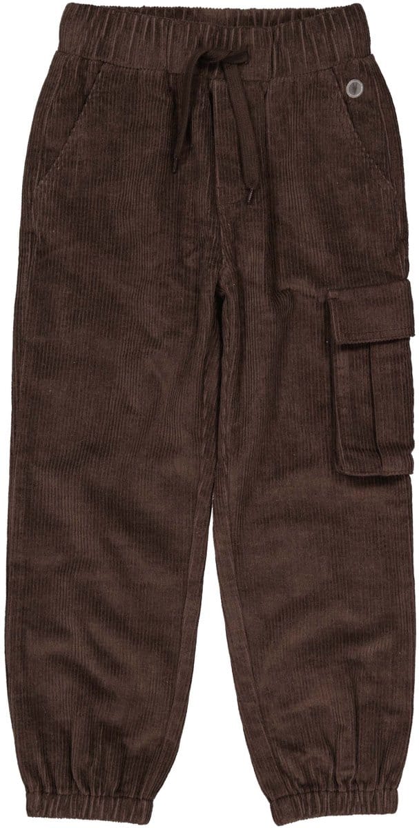 Levv - Tristan jongens broek - Dark Brown