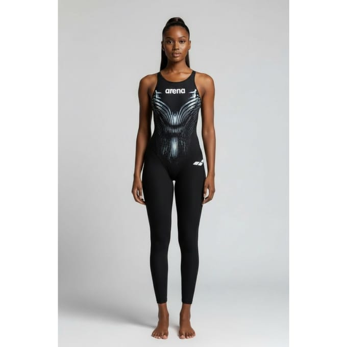Arena W Powerskin Fbll-o Black.grey Taglia: 34 | Costumi Interi Outlet | Donna | Nero