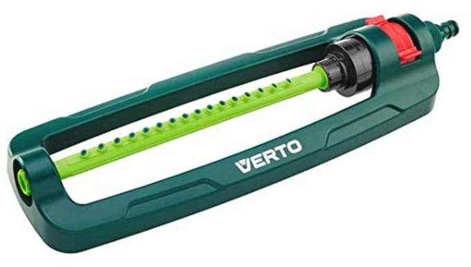 VERTO Professionele vierkante sproeier gazonsproeier sproeier sproeier irrigatie cirkelsproeier 336m2