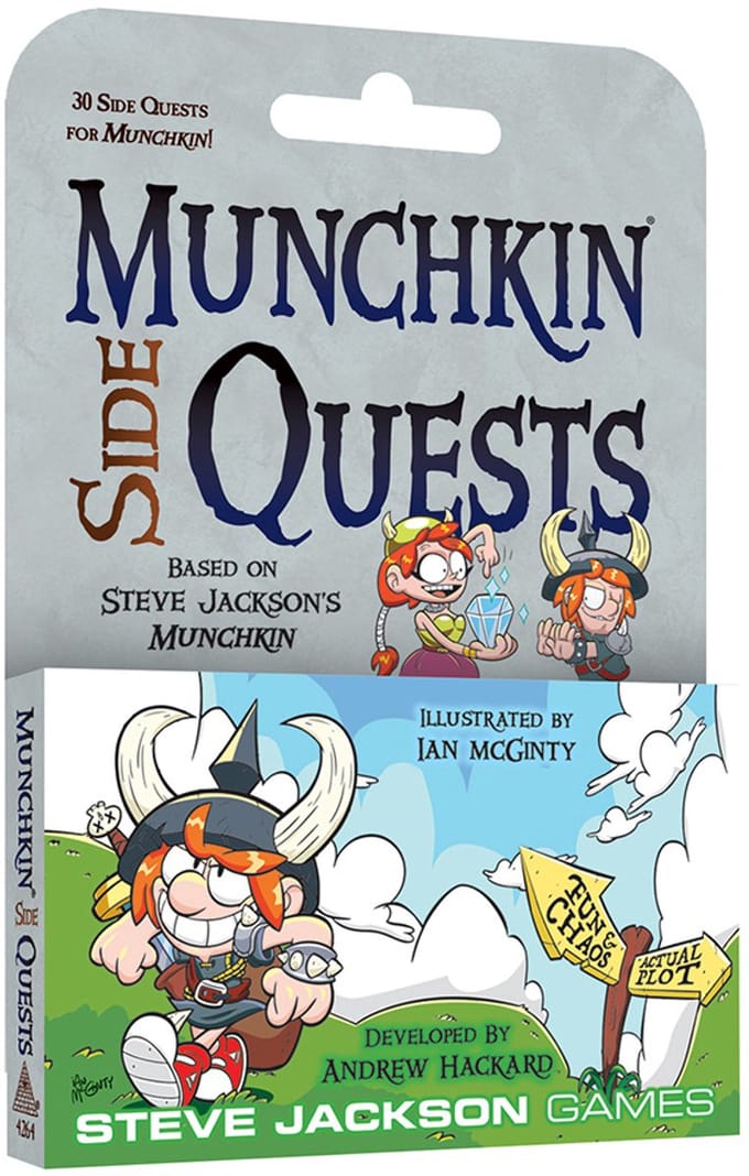 Munchkin: Side Quest - Uitbreiding - Kaartspel - Engels - Steve Jackson Games