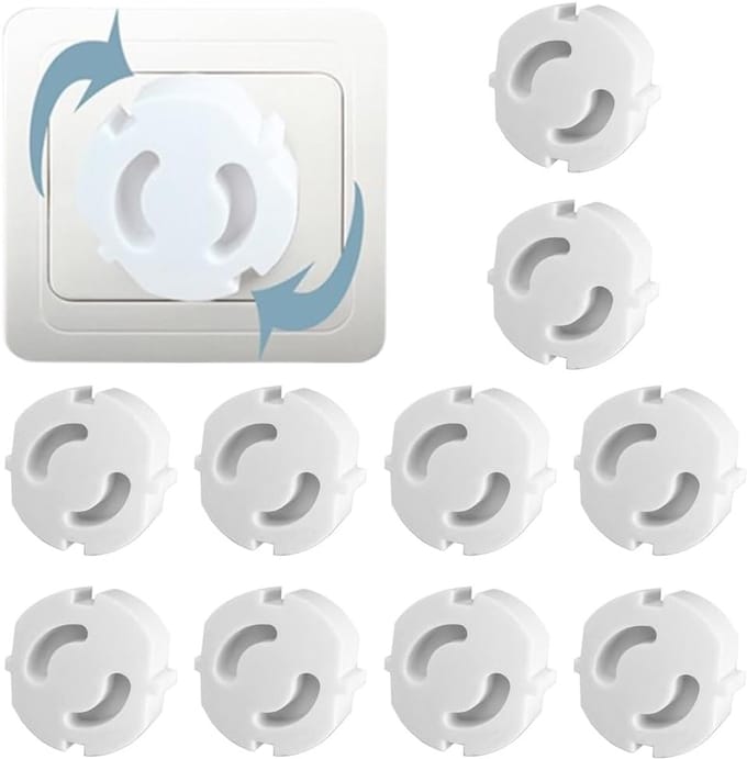 Solidchoice - 10 Stuks Kindveilig Stopcontactbeschermers