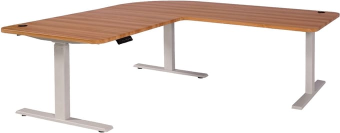 Tafelblad MCW-D40 voor hoekbureau, bureaublad, 90° MVG-gecertificeerd ~ eikenkleurig