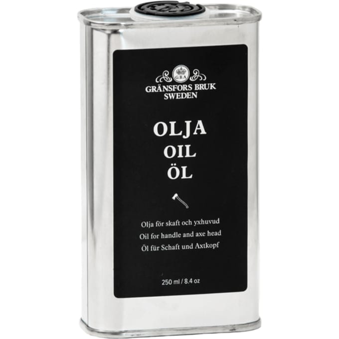 Gränsfors olie voor steel en bijlkop