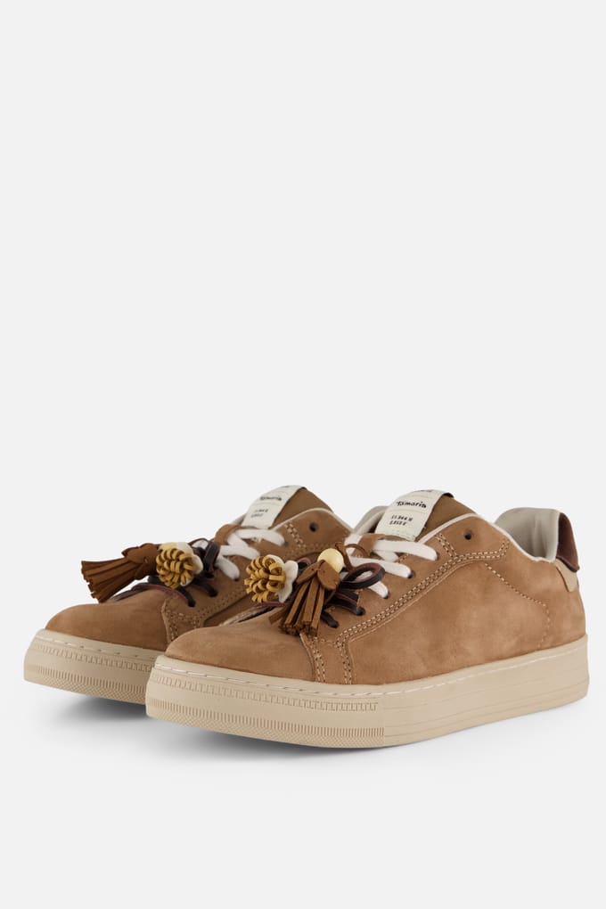 Tamaris Sneakers bruin Suede - Maat 42