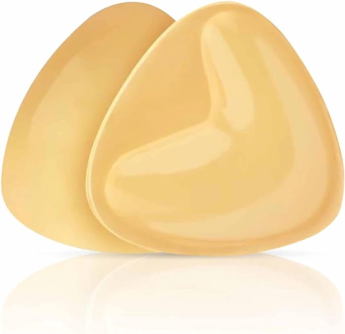 Dubbellaagse Plak BH voor Rugloze en Strapless Kleding, Herbruikbare Push Up Pads voor Bruiloft en Bikini, B Cup
