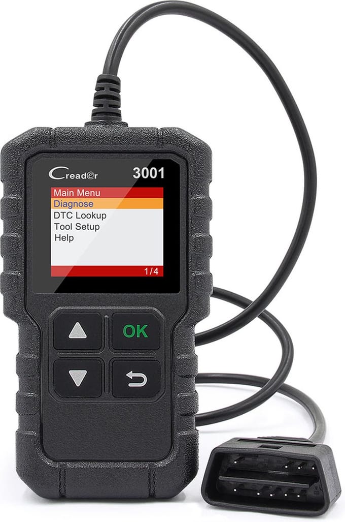 Launch Creader 3001 - OBD2 scanner - Auto Uitleesapparatuur - Storing verwijderen - Plug & Play